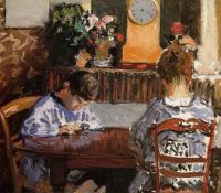 Sisley, Alfred - The Lesson